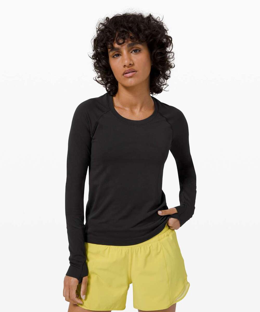 Lululemon Swiftly Tech Long Sleeve 2.0 Race Length Black 2
